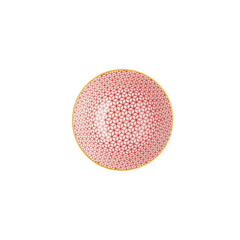 Mikasa 15.5cm Does It All Bowl Geometric Blue image number 1